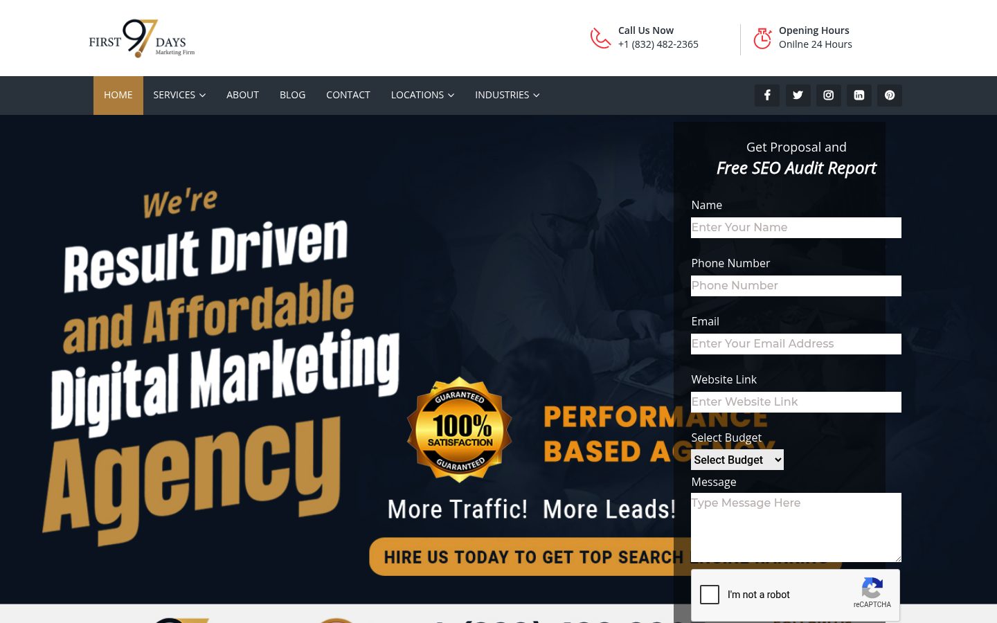 First97Days website preview