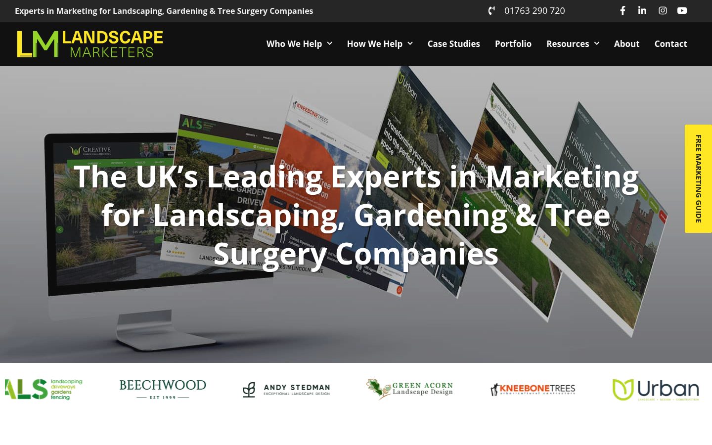 Intent Marketing Limited website preview