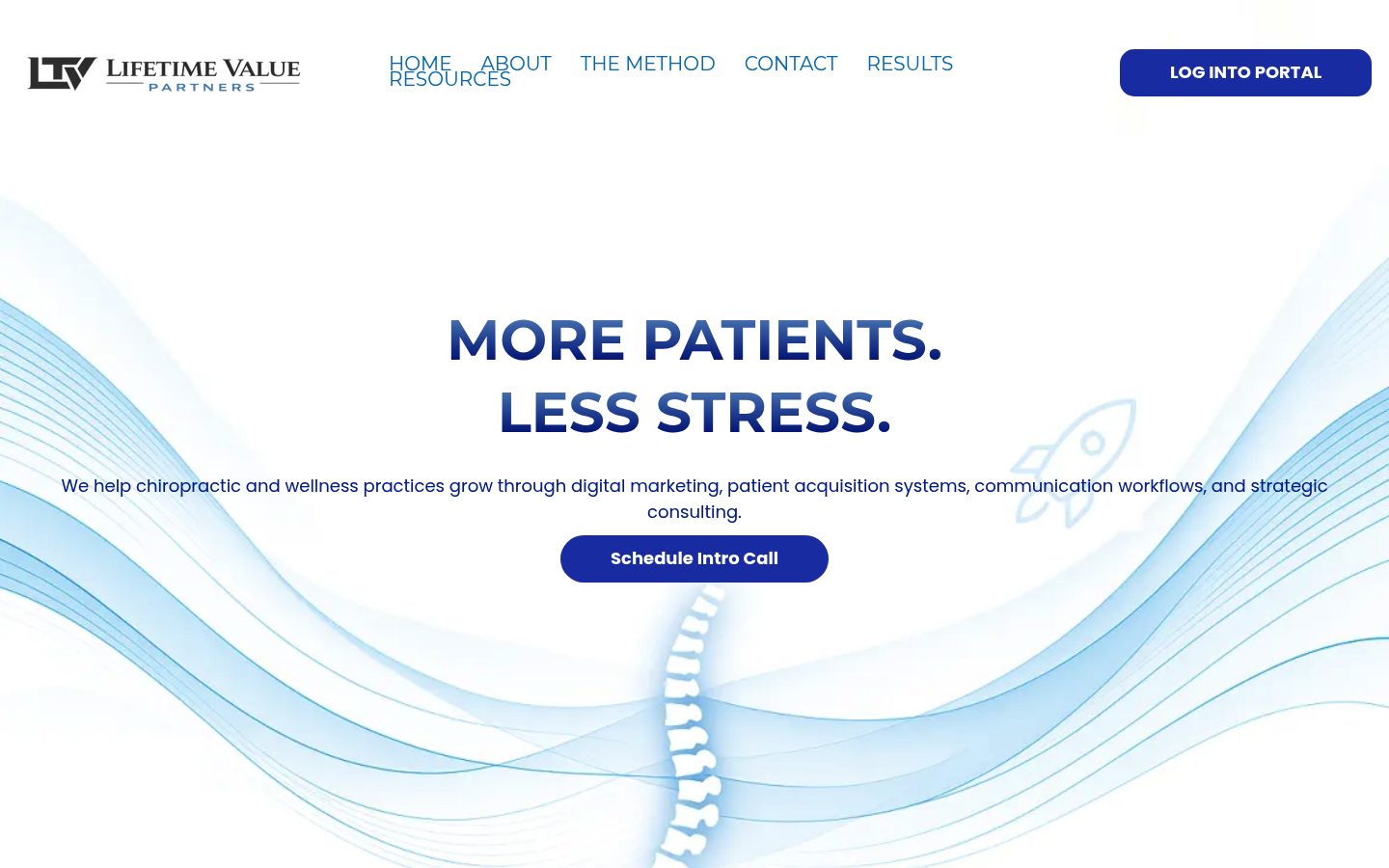 Lifetime Value Partners website preview